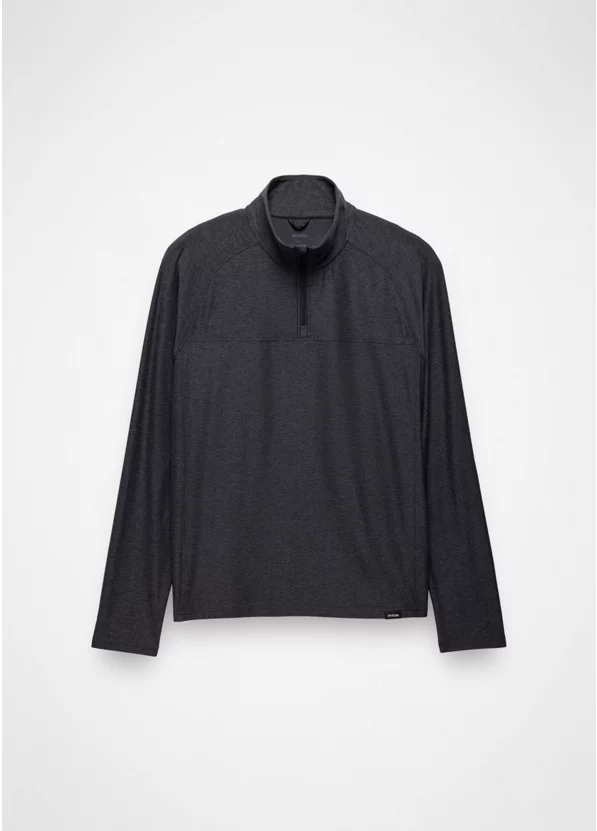 Altitude Tracker Lite 1/4 Zip- Black Heather